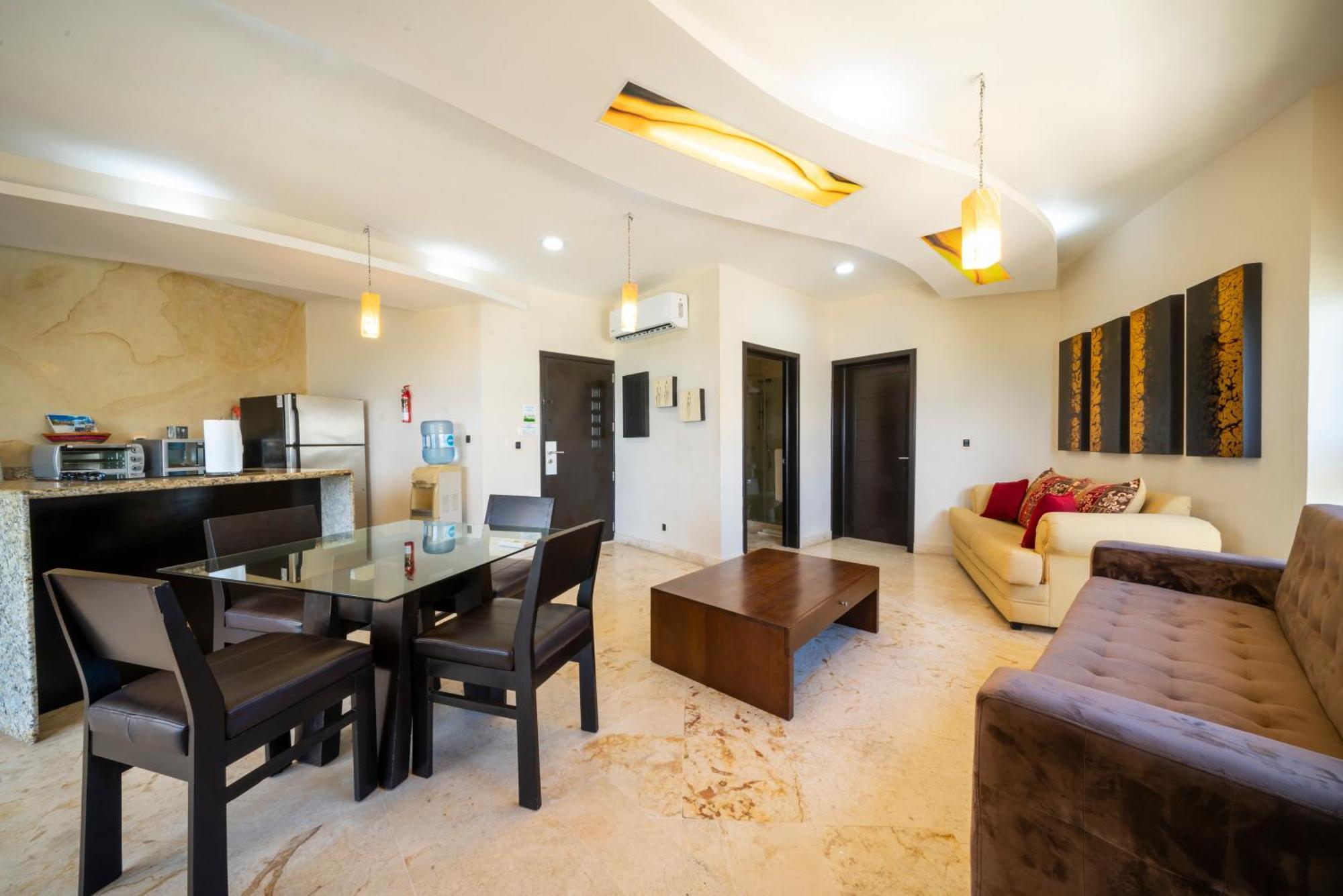 Beachfront 1 Bedroom Condo - El Faro, Surf 407 Playa del Carmen Zewnętrze zdjęcie